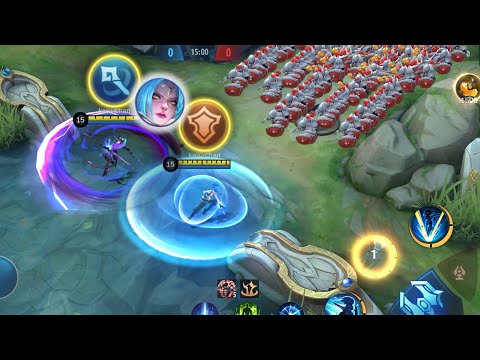 mage karina vs tank karina vs 100 minions