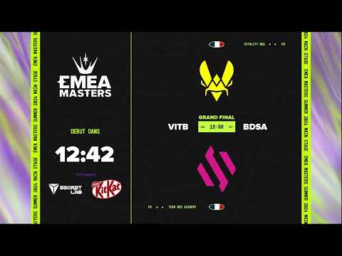 EMEA Masters - Main Stage Finale - BDSA vs VITB (BO5) !holy !discord