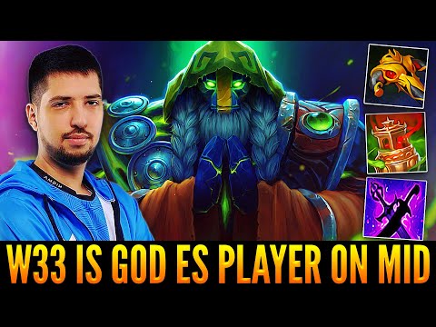 👉 W33 Is Real God Earth Spirit On Mid - Super Intensive And Long Fights Leaded By Him - Dota 2