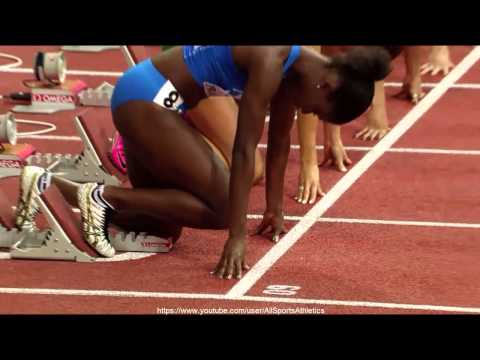 European Indoor Championships Prague - Verena Sailer 7.08 - Women's 60 Metres Semi Final 3