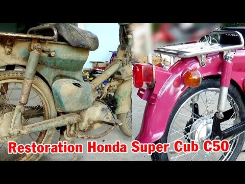 Thumbnail for Honda Super Cub C50 Frame Restoration | Will It Run After 52 Years? by Honda Super Cub