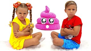 Diana and Roma Getting Ready for School | Video & Photo Diana and Roma Getting Ready for School | Video & Photo