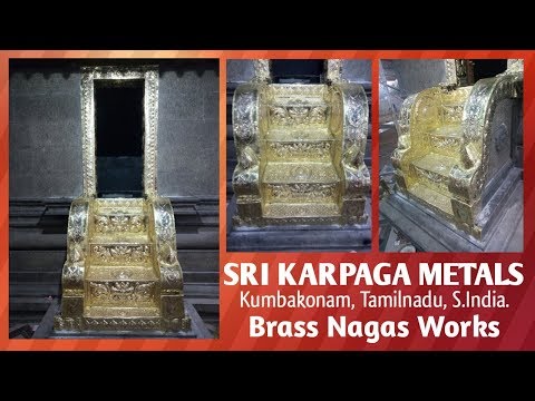 Brass sheet nagas work