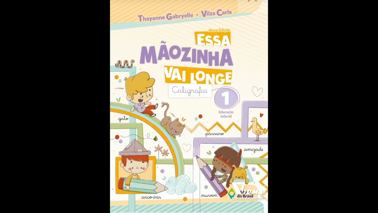 essa mãozinha vai longe caligrafia educação infantil 1