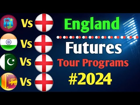 England Cricket Upcoming All Series schedule 2024 | England Futures Tour Programs 2023 Details ||
