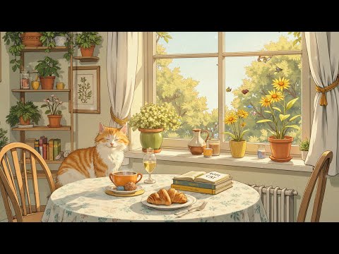 Quiet Mornings ☕ Spring Lofi Vibes 🌸 Lofi hip hop - Lofi songs