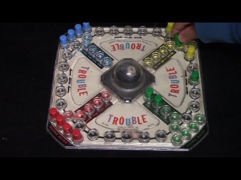 How To Play Original TROUBLE Board Game