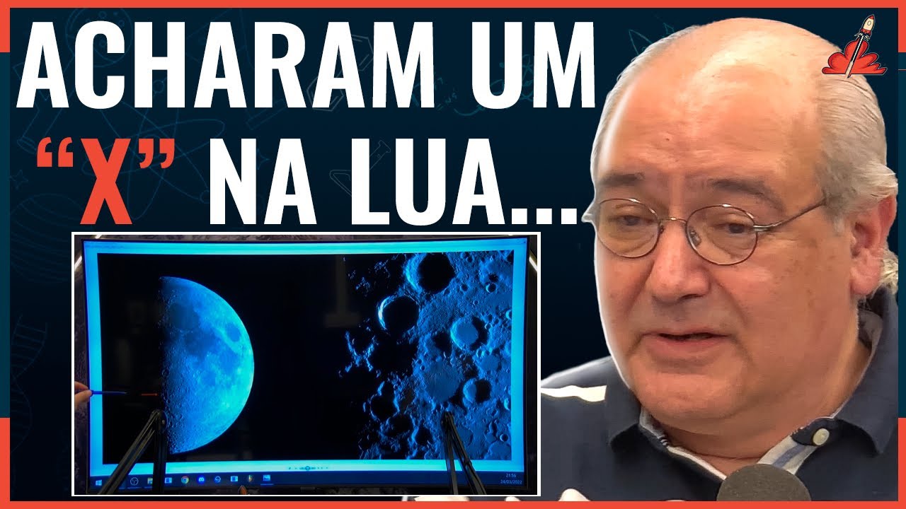 DESCOBERTAS na LUA