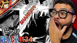 SHANKS VILÃO?! ONE PIECE MANGÁ CAP 1134 REACT