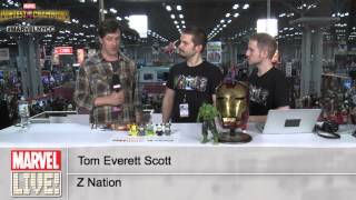 Tom Everett Scott Discusses Which Marvel Character Would Survive a Zombie Outbreak at NYCC 2014