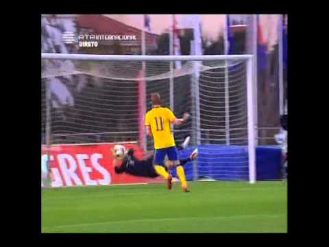 Anthony Lopes ( Portugal U21 - Suède U21) - le 09.02.2011