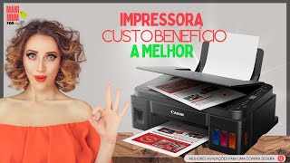 Canon Mega Tank G3110 A Multifuncional que Revoluciona a Economia na Impressão!  MELHOR IMPRESSORA