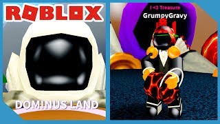 New Cyber City And Dominus Pet In Roblox Slaying Simulator Gravycatman - dominus land and 900 rebirths roblox treasure hunt simulator
