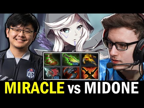 MIRACLE Ethereal Blade Drow vs MIDONE — 10K MMR Carry Battle