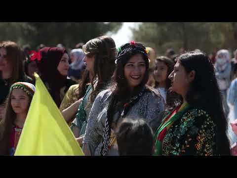 Syria – Delegation from the coalition forces mark Women's Day in Qamishli