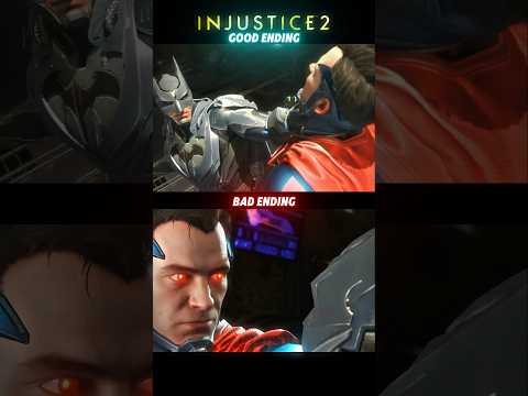 Injustice 2 Good Vs. Bad Ending