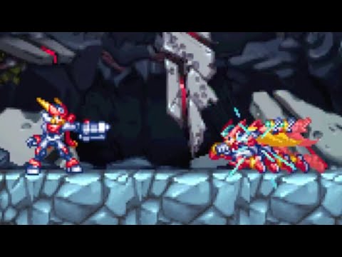 Megaman ZX Advent - Model A vs Model Zx (Grey, Expert, No Damage)