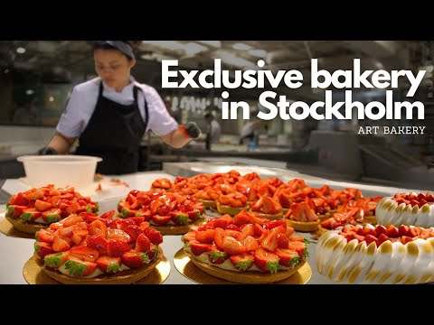 Inside Stockholm’s Most Luxurious Bakery | NK Art Bakery
