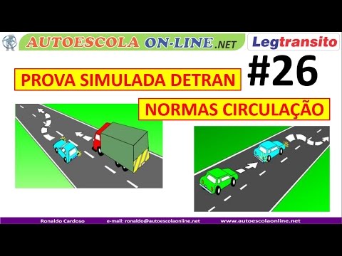 Questões de Prova e Revisão - NORMAS DE CIRCULAÇÃO