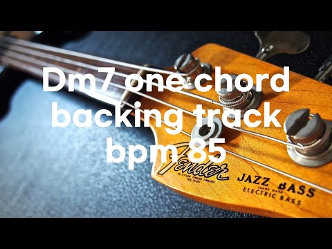 Dm7 one chord backing track