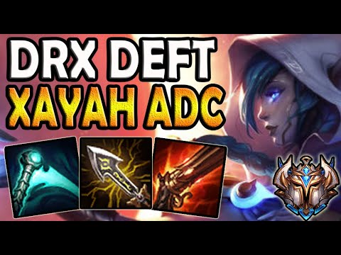 Deft XAYAH vs KAISA [ ADC ] Lol Challenger Korea