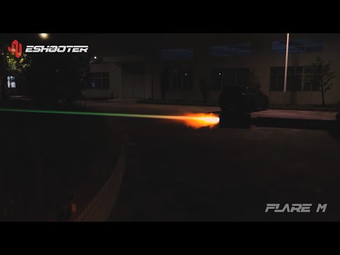 Eshooter Flare M Tracer Unit! Tracer with Flame ! #airsoft #tracer #tactical #milsim #shorts