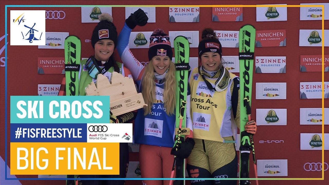 Smith, Naeslund celebrate in Italy | Women's Ski Cross | CAT | Innichen FIS Freestyle Skiing