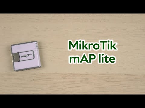 Розпаковка MikroTik mAP lite