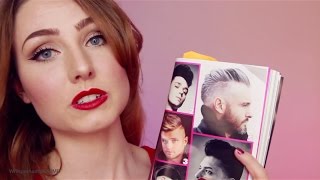 ASMR - Mens Hair Cut Roleplay - Personal Ear-to-Ear Binaural Attention