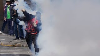 Ekonomik krizin ortasındaki Bolivya'da çatışmalar patlak verdi