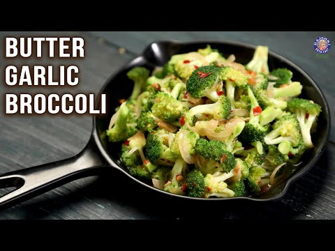 , title : 'Butter Garlic Broccoli Recipe | Sauteed Broccoli-Easy Appetizer | Can Also Serve with Noodles, Rice'