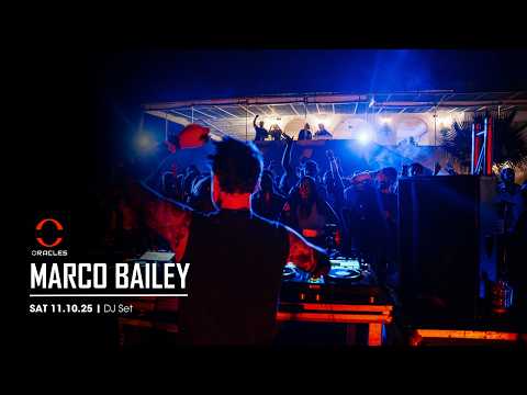 Marco Bailey | Techno DJ Set | Tortuga Beach, Malta | 11th OCT 2025