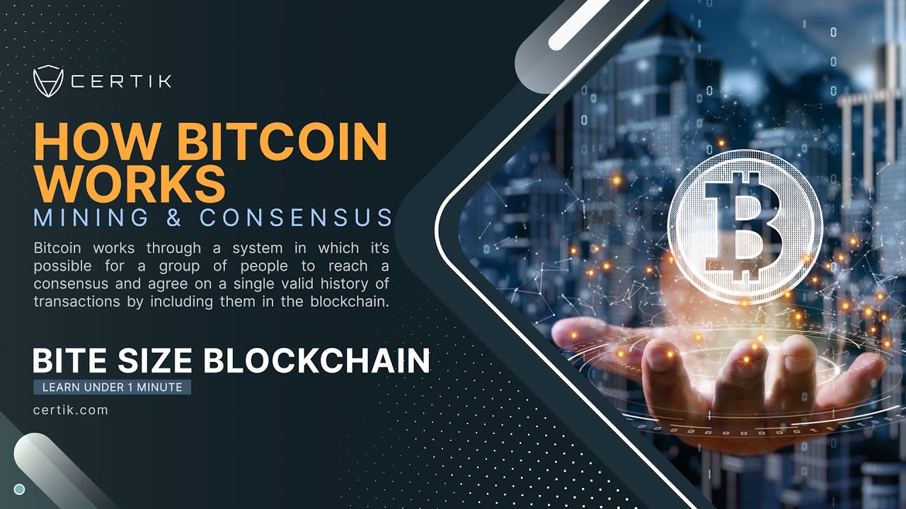 How Bitcoin Works, Mining & Consensus | Bite Size Blockchain | CertiK