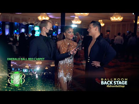 Sasha Altukhov and Cheyenne Murillo | Emerald Ball 2021 | Red Carpet