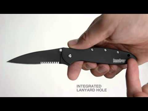 Kershaw 1660CKTST - Leek - Serrated Black