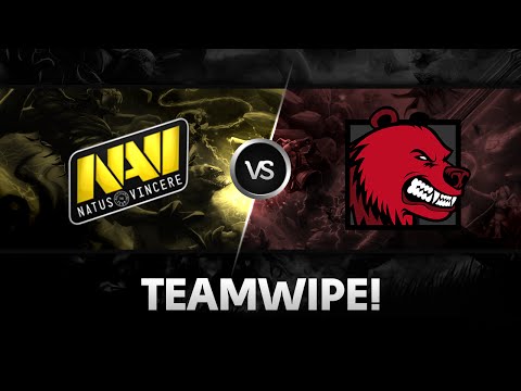 Huge Teamwipe! by Na`Vi vs BBC @ D2CL V