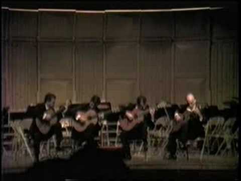 The Romeros - Brandenburg Concerto No. 3 (Allegro) - J.S. Bach  (1987)