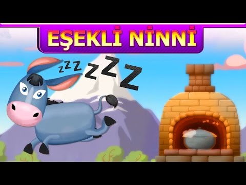 Eşekli Ninni ve Sözleri | Çocuklar ve Bebekler İçin Ninni