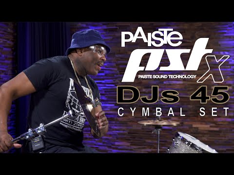 Daru Jones' Paiste 12" PST X DJs 45 Cymbal Set