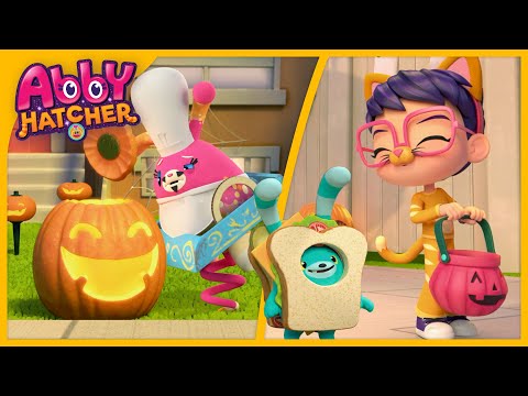 Abby and Fuzzlies Trick or Treat | Abby Hatcher | Cartoons for Kids