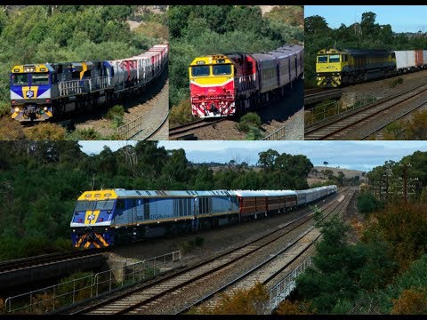 AK CARS and Hire power Variety in VIC| Trains near Kilmore East (4K)