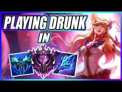 Rank 1 Ahri Plays Drunk League of Legends In Master Tier?!