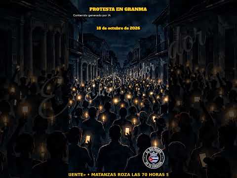 LA CALLE VOLVIÓ A SALIR: PROTESTA EN GRANMA | Santa Rita gritó «¡Queremos corriente!»