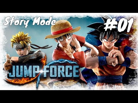 Lets Play Jump Force (Story) #01 / Ein Neuer Held in der Jump Welt / Gameplay (PS4 German Deutsch)