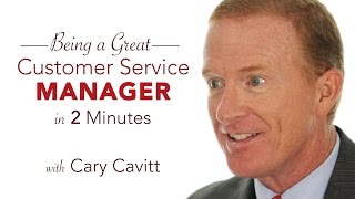Customer Service Training: Be a Great Service Manager in 2 Minutes