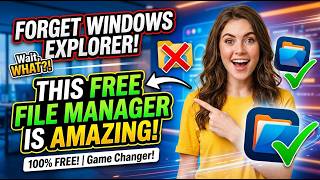 Forget Windows Explorer! This FREE File Manager Is Amazing!