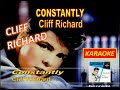 Constantly by Cliff Richard - karaoke version