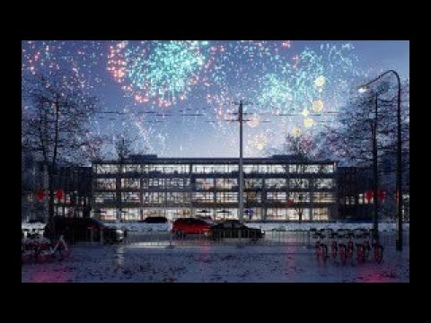 CGSOREAL - Fireworks Effect D5 Render 2.4 Testing