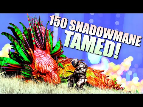 MAX Level SHADOWMANE TAMED! ARK: Survival Evolved Genesis Part 2 - S16-EP3