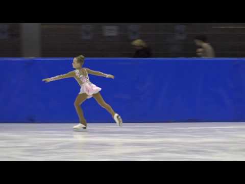 12. Santa Claus Cup 2018: Olga Silvanovskaia (RUS) - FS Cubs Girlsd ISU 8 Free Skating